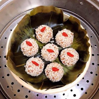 糯米肉丸就这么做，新手也能零失败