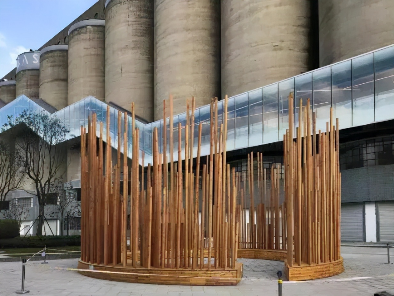 努维尔|有里又有面,千变万化的油罐筒仓