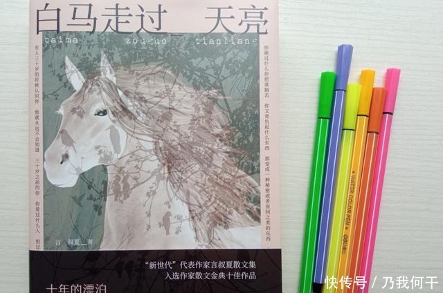 凝出|言叔夏《白马走过天亮》从人世的荒凉里,凝出透亮的诗来