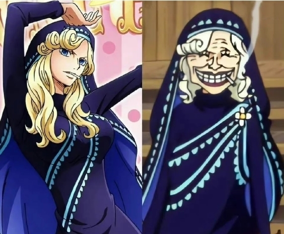 尾田|时间果然是把杀猪刀,海贼王世界里的女性都逃不过岁月的摧残