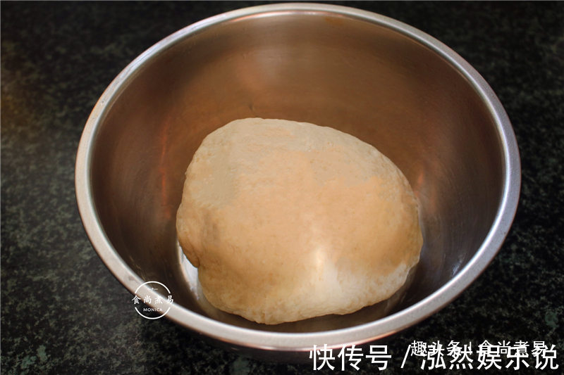 发面饼新做法，低糖又简单，暄软蓬松有嚼劲，比面包还好吃