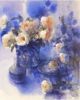 永山裕子|[第七届庐山水彩节邀请嘉宾]永山裕子艺术作品展