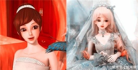 bjd|叶罗丽女神变身bjd娃娃，粉丝抢着娶冰公主，王默让人失望