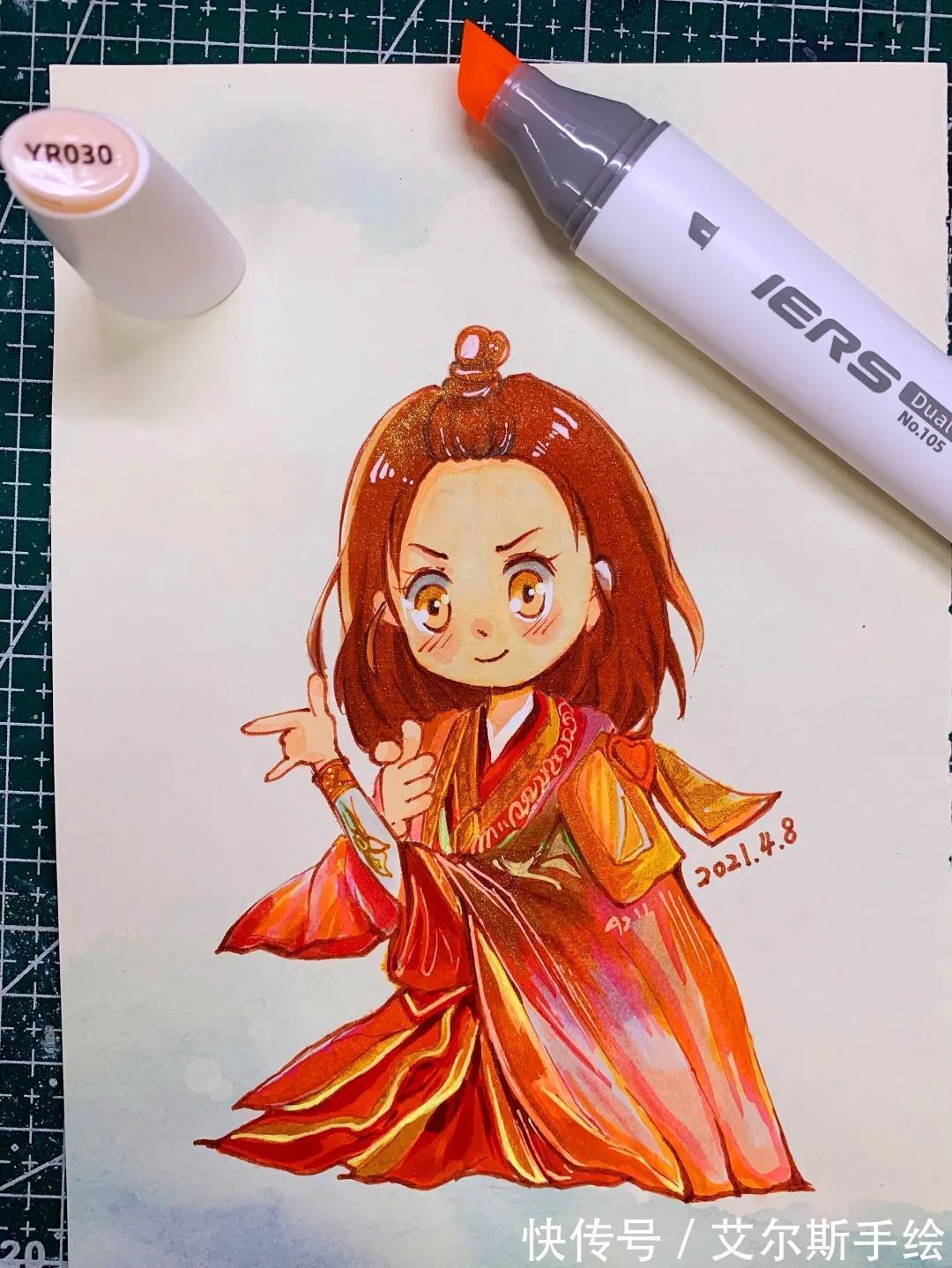 复古风|二次元英伦复古风插画,细节美到窒息!