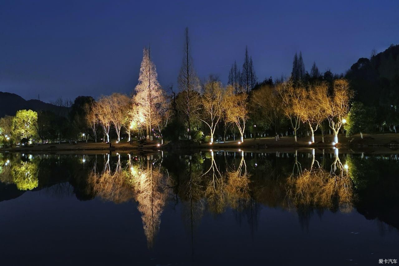 【新格局】夜幕下的湘湖、暨越风楼“探梅”