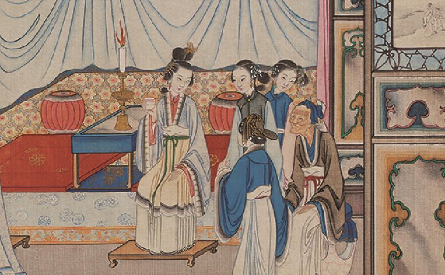 宝玉&刘姥姥扎手舞脚睡宝玉的床,酒屁臭气熏屋子,曹雪芹:全是埋伏