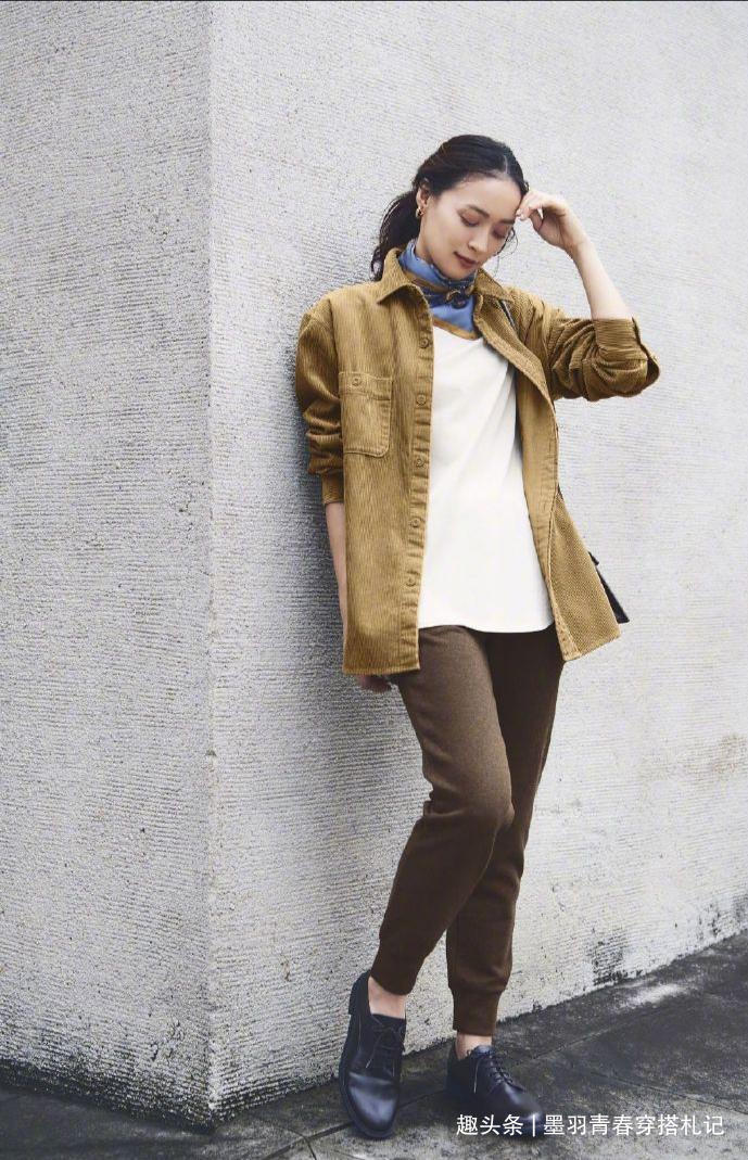 阔腿裤 优衣库穿不出高级感看日杂模特的穿搭示范,精致优雅太大气