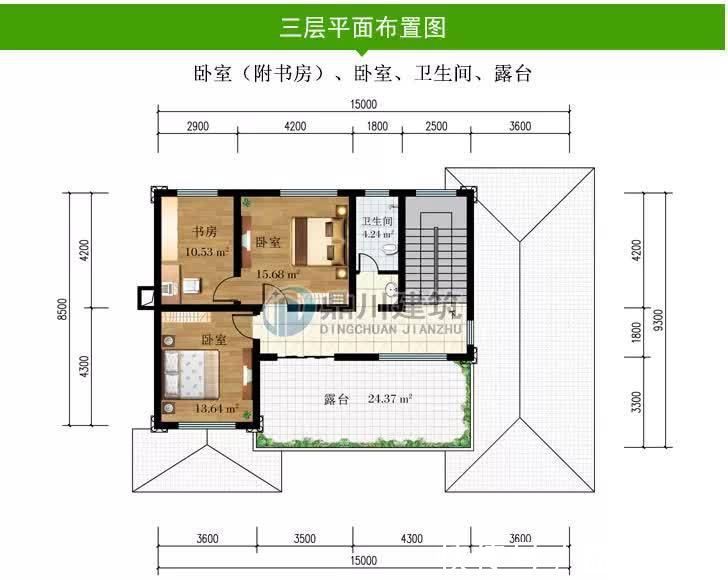 卧室|占地150平方到180平方，9套自建别墅图纸，农村建房不愁