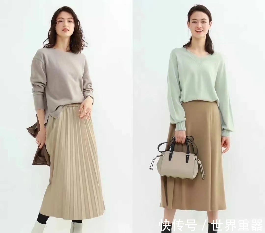 浅色系 四十多岁的女人穿衣别太将就,极简风穿搭温柔大气,特别显气质