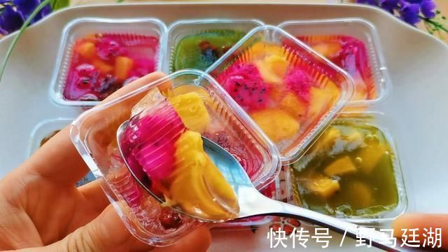 解暑|夏日解暑果冻，冰凉爽口，维生素爆满，水果随意搭配，好吃无添加