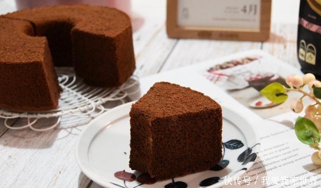 巧克力戚风蛋糕寡淡不够味我猜你还没试过这款用巧克力做的