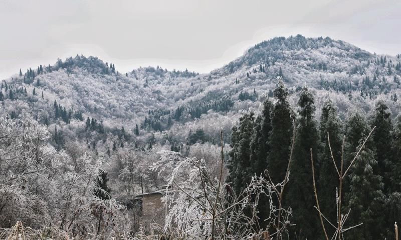 打卡|美翻了！贵阳云雾“冰雪世界”成网红打卡地