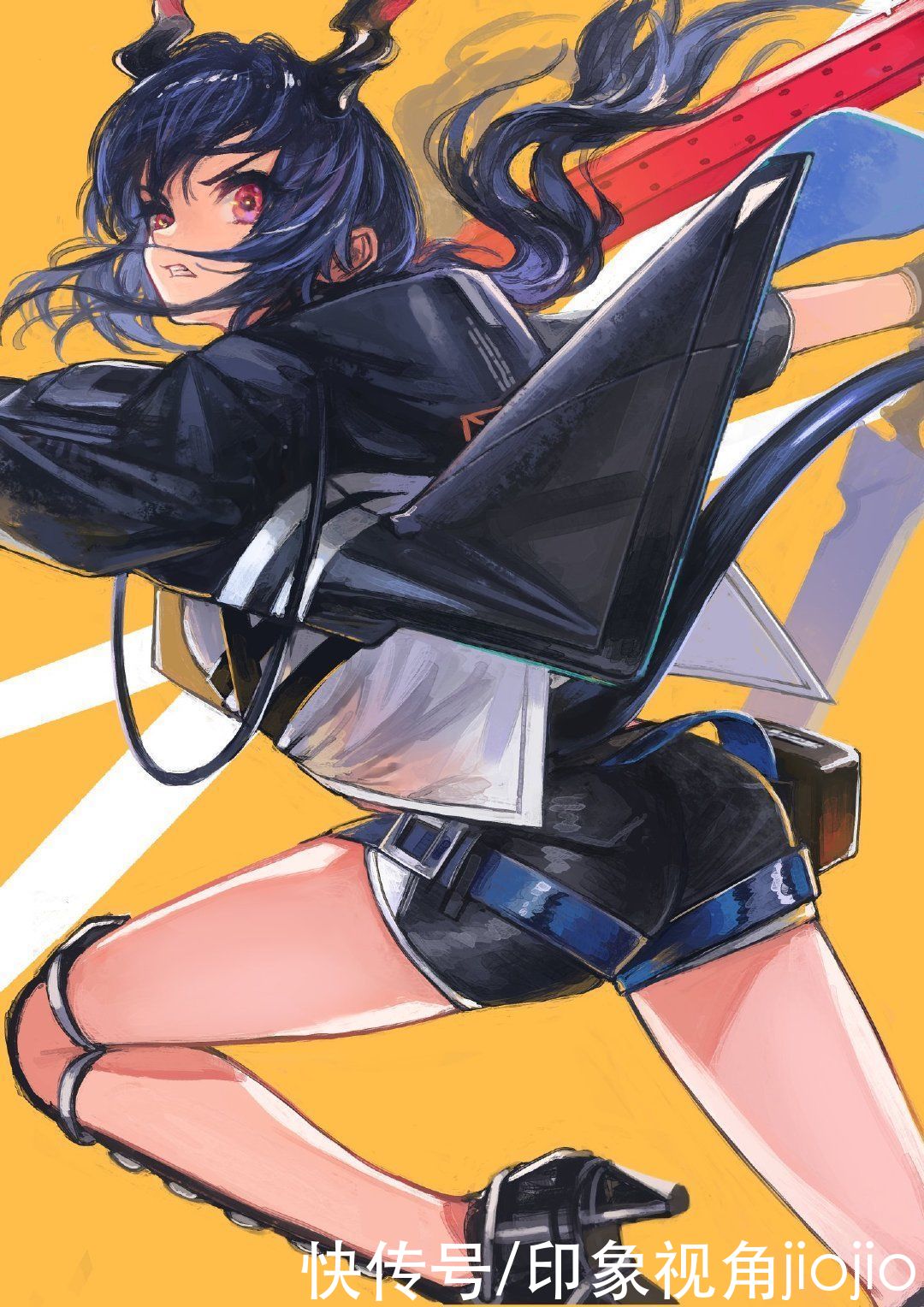 色彩|以少女思绪为题材的插画作品，通过色彩传达情感