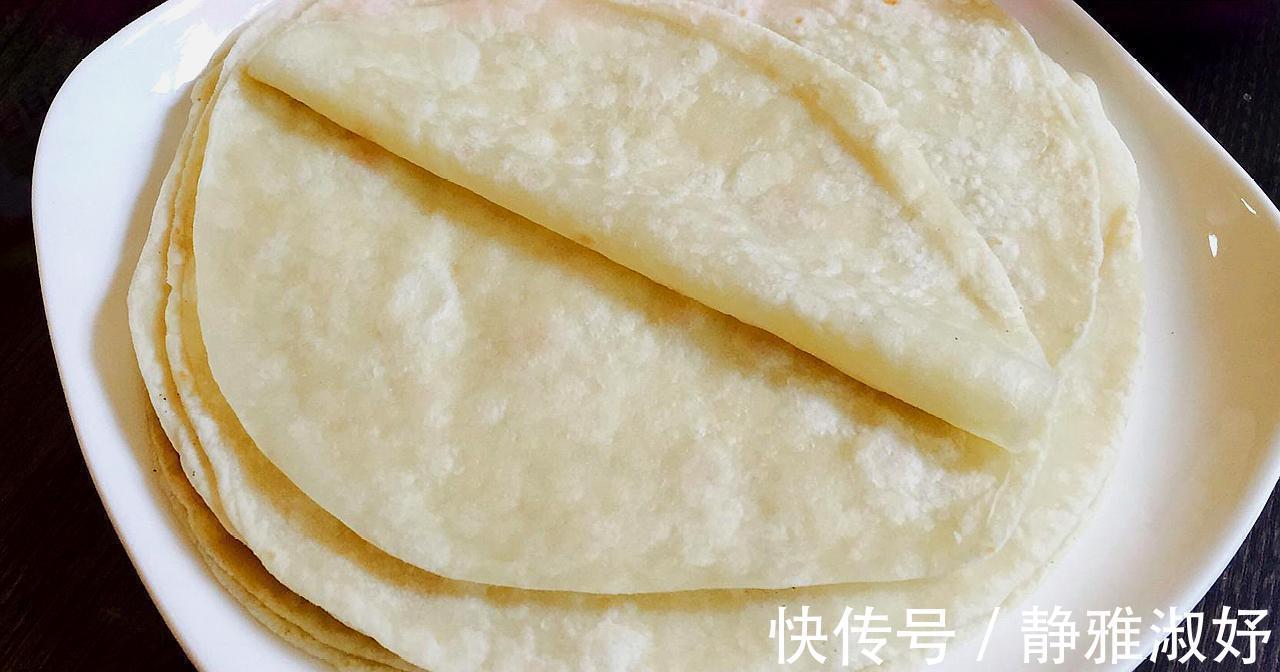 筋道|筋道的薄春饼,放一周都不怕坏,收藏起来吧