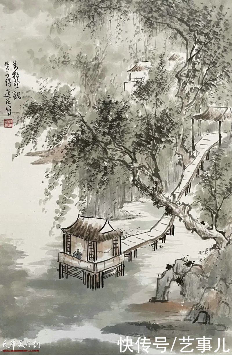 汤莉|天津美术学院首届“水墨为上”山水画高研班教学回顾