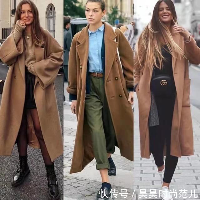 烟管裤 寒冷冬日穿大衣,除了可以搭配打底裤,这4款裤子穿搭也非常洋气