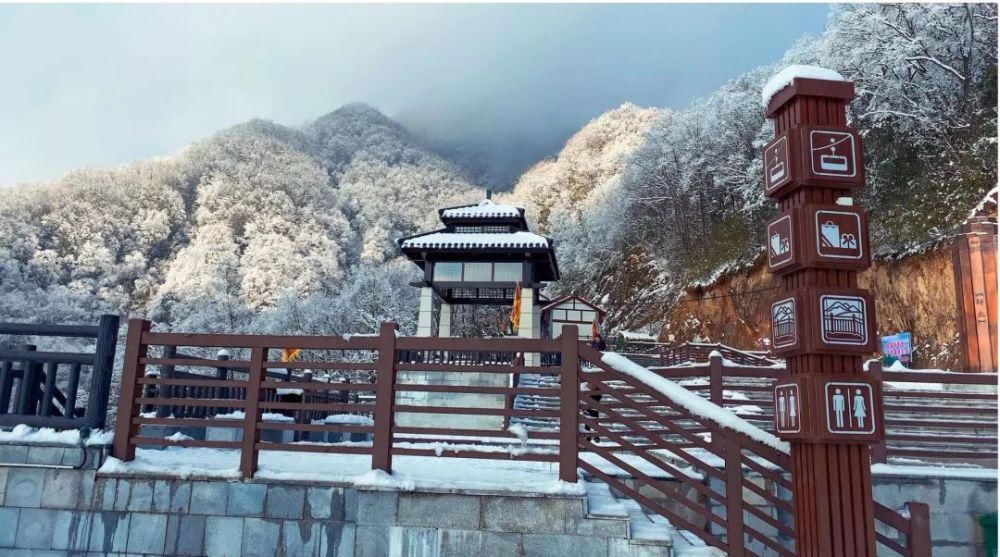 美成|美炸了！雪后鬼谷岭雾凇云海，银装素裹美成仙境！