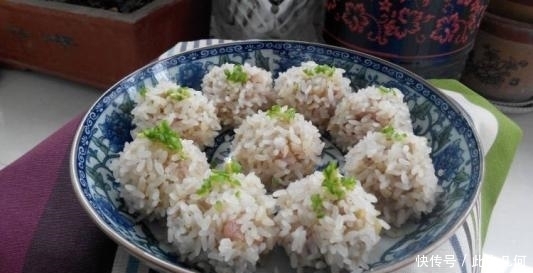 糯米|最好吃的丸子做法,软糯多汁,各有滋味,老人孩子都喜欢