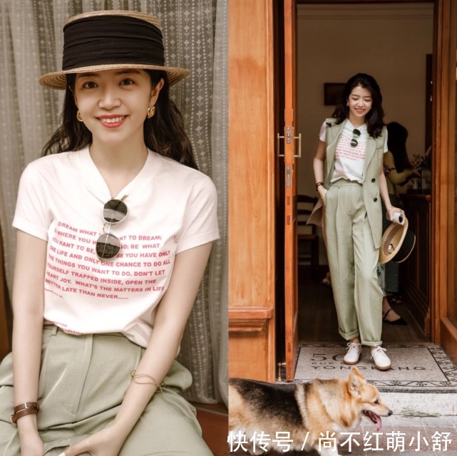 三木|别把T恤穿得太廉价了,今年流行“高腰线”穿法,让你穿出高级感