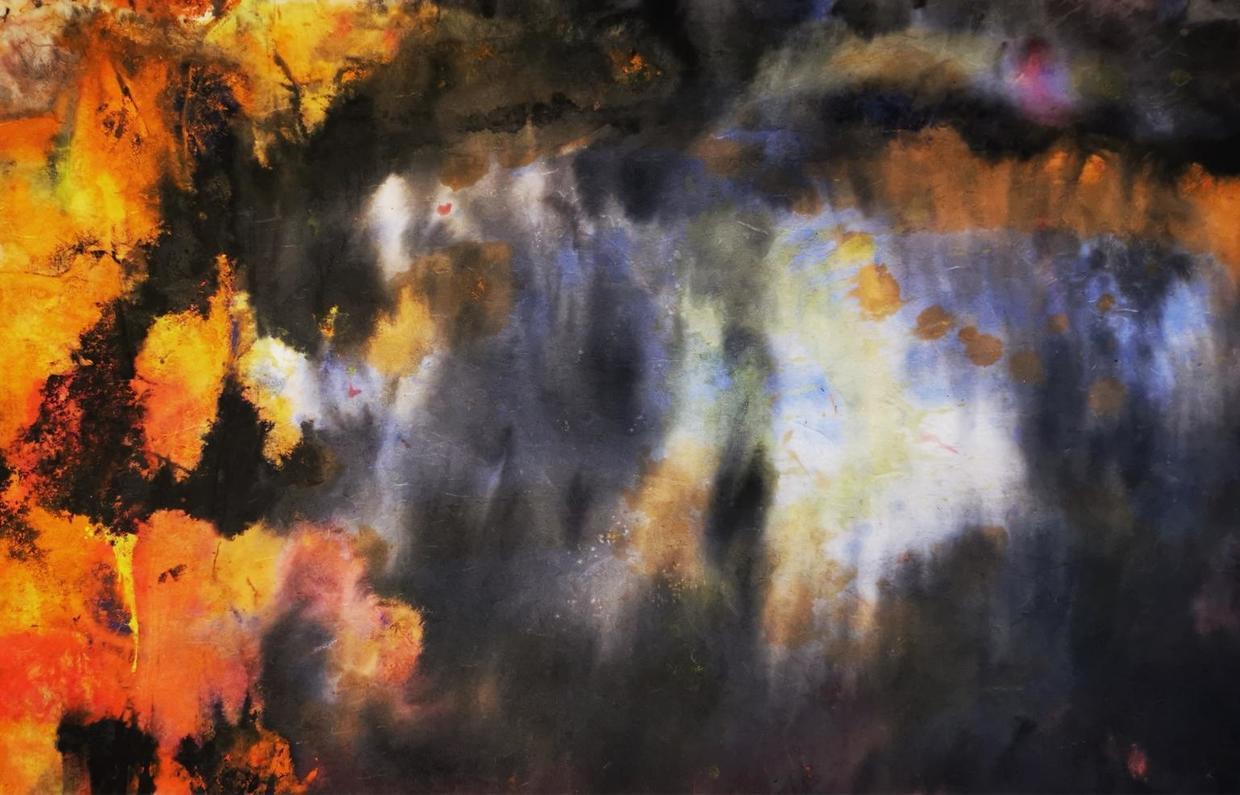 x60|丁显洲中国画作品赏析