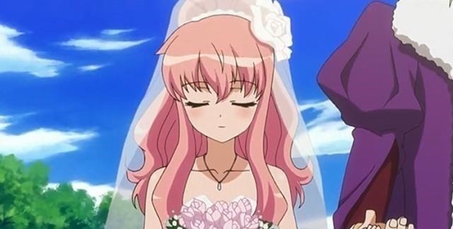 高坂京介|动漫中美少女穿上婚纱的场景，狂三也穿过婚纱，但可惜新郎不是我