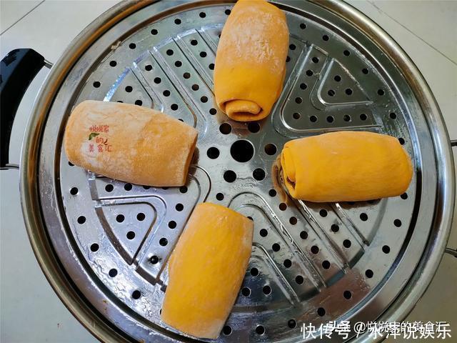 用南瓜和红豆做早餐,松软料足,做1次吃3天,简单省事营养好