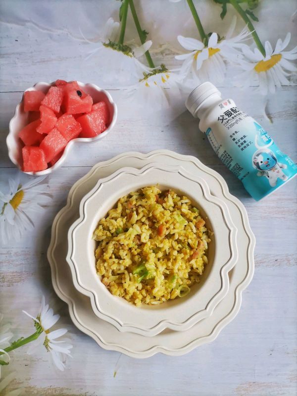 鹅肝|鹅肝咖喱炒饭