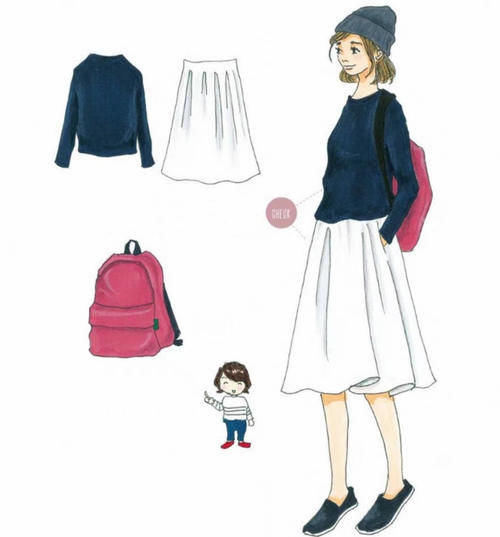 为什么说穿衣是穿“灵感”？日本手绘穿搭的秘密，告诉你穿衣真相