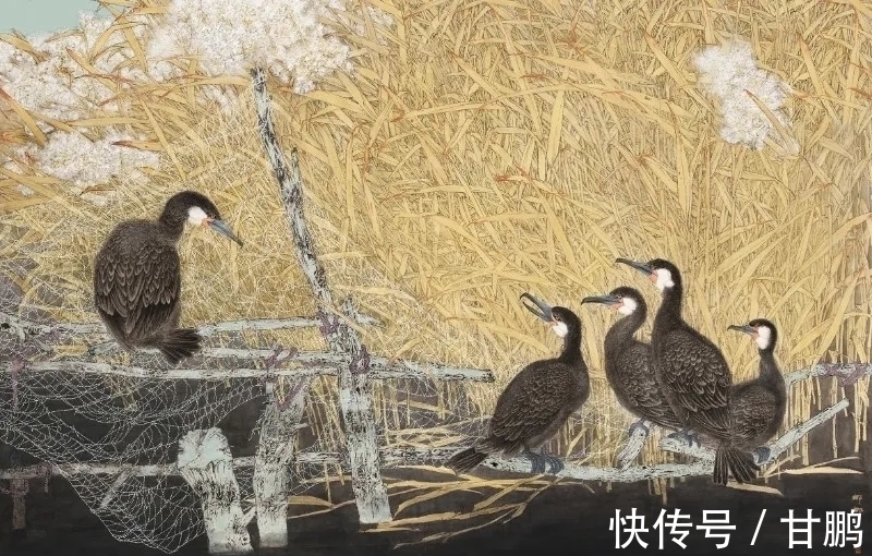 寂寞#一个耐得住寂寞的创作者|王娜娜工笔花鸟画