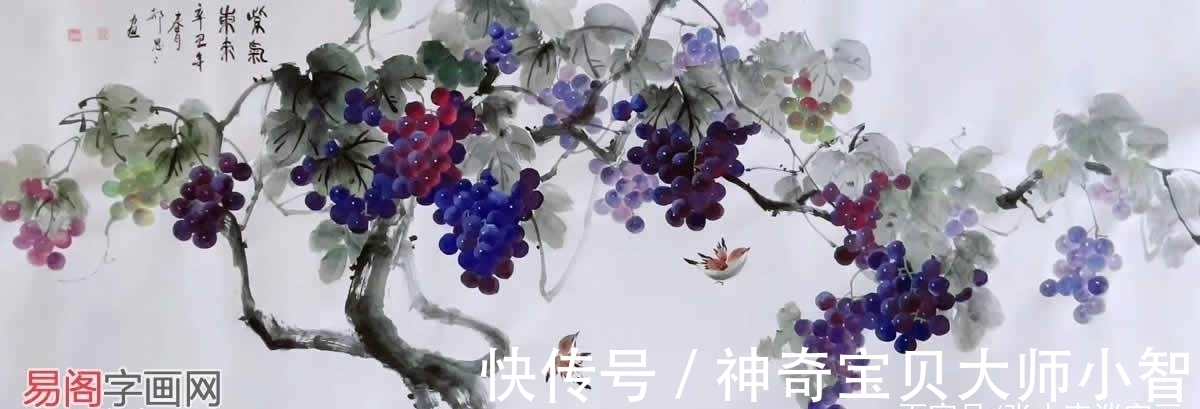花鸟画家&郝思思:妙笔神韵,刻画入微,传承经典的美女花鸟画家