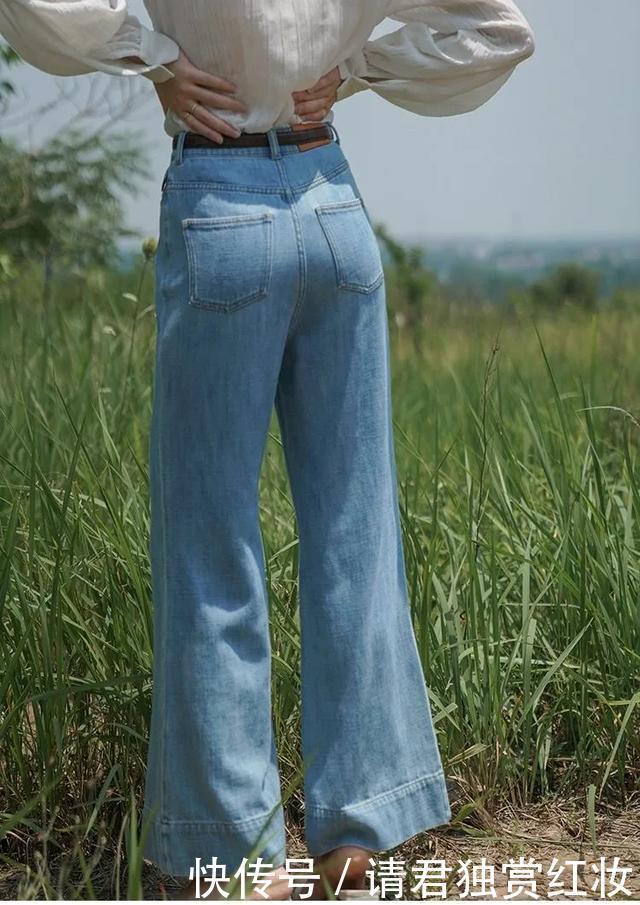 直筒牛仔裤|什么样的牛仔裤,能让腿粗的女生都爱不释手