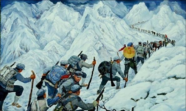 撑死|开国少将:长征太饿,走出草原后4名战士吃了20只鸡,当场撑死1人