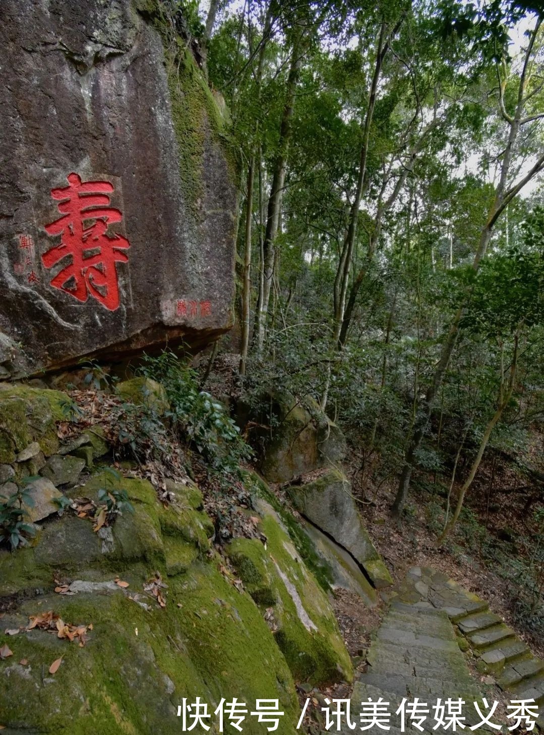 大V推荐丨金山人“拍了拍你”，一起去爬古道仙踪的鹅仙洞呀！