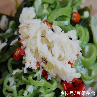 凉拌海带苗健康营养、不油不腻，一家人晚饭吃真舒服
