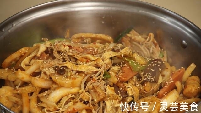 豆腐皮|麻辣香锅最好吃的家常做法,20元吃到撑,媳妇看着直流口水