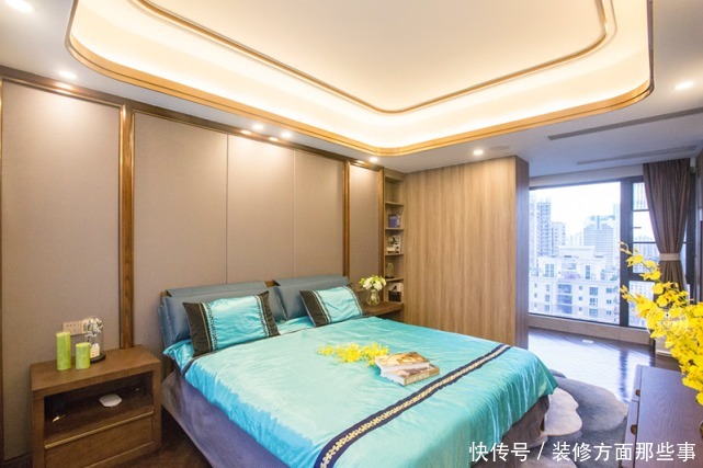 收纳|133㎡现代风设计有超大空间的主卧和多功能房,给生活带来便利