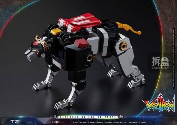 机器人|Blitzway 新品： 百兽王Voltron(战神金刚) -CARBOTIX系列可动手办（38CM高）