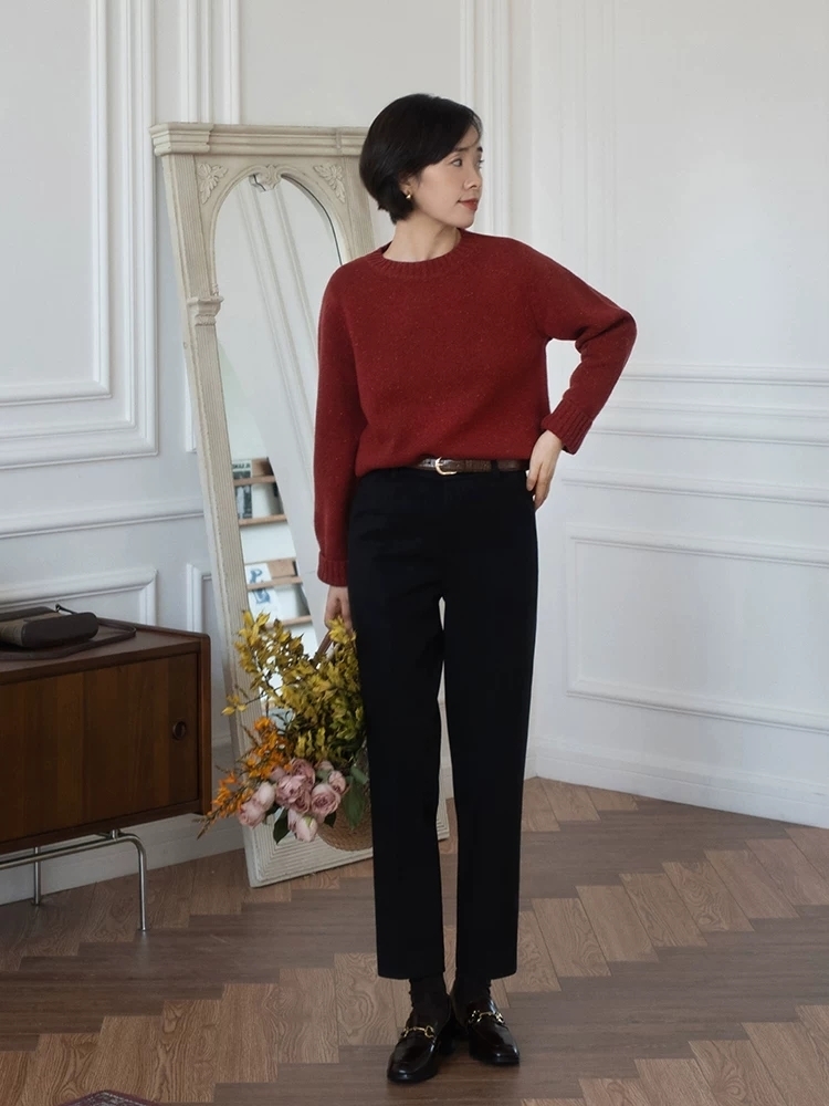 小蛮腰 冬天不要瞎打扮,学会“上短下长”的穿法才精致,拉升比例更显高