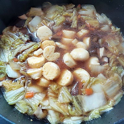 娃娃菜烩玉子豆腐