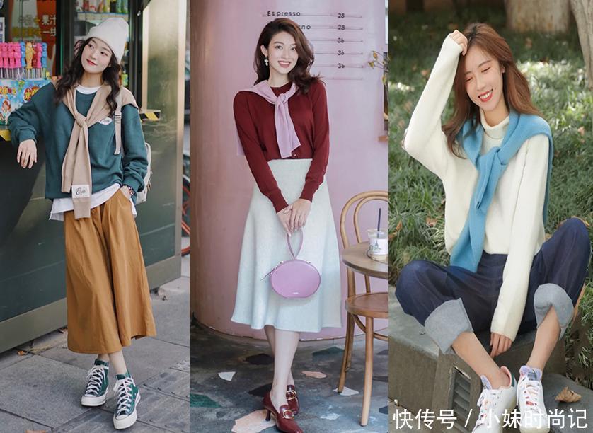 让你在|学会这5个穿搭“小心机”, 一件披肩让你在秋冬时髦又有气质