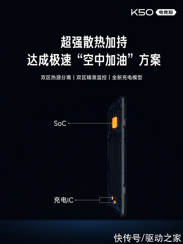 vc|找不到缺点的旗舰！Redmi K50电竞版正式发布：散热上天了