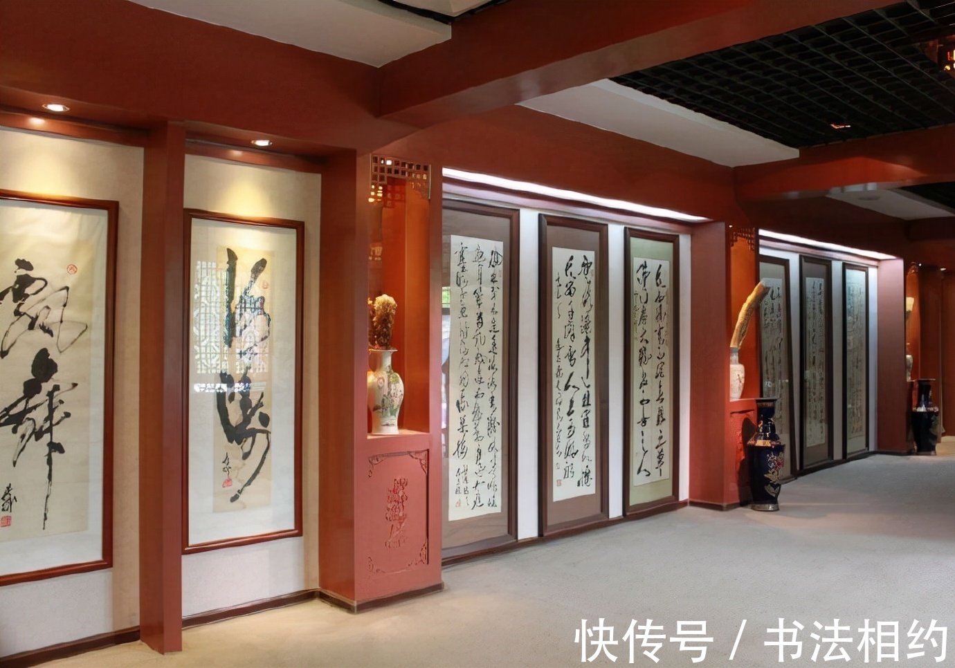 狂草$4个大字斩获全国首届书法展大奖,笔力强劲,奔放雄奇,格调豁达