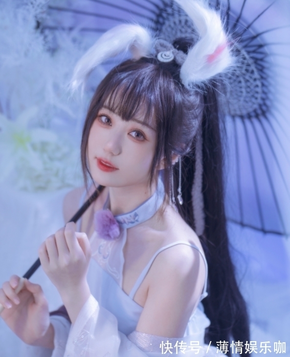 cos|《斗罗大陆》联动大掌柜,高颜值美女穿汉服COS小舞,效果绝了