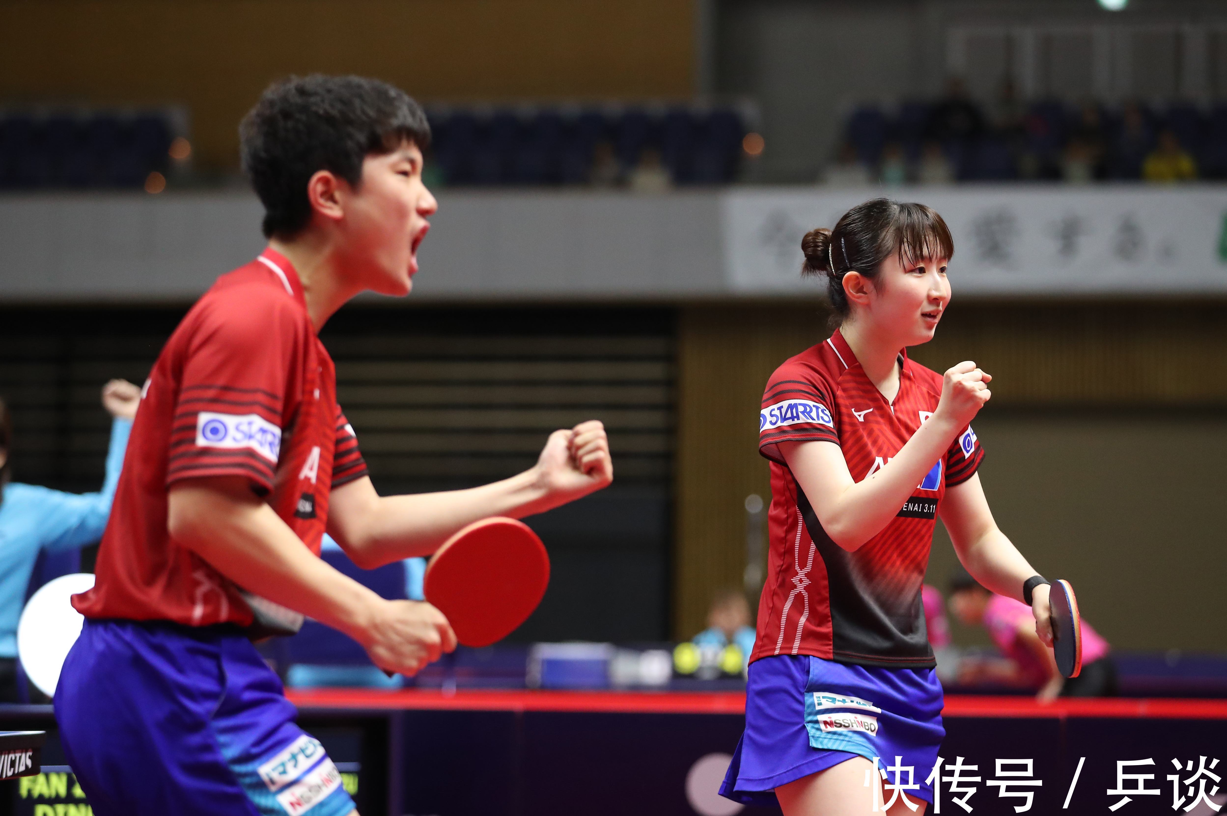 早田希娜|险些被爆冷的张本智和/早田希娜,能拿下日乒全锦赛混双冠军吗?