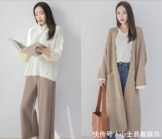 穿搭丨34套极简干练的冬日搭配