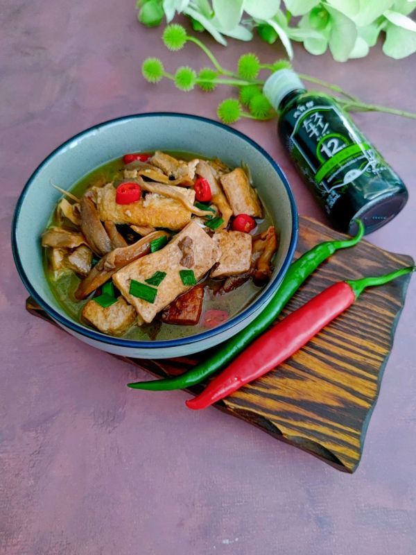 昆布酱油|平菇烧豆腐