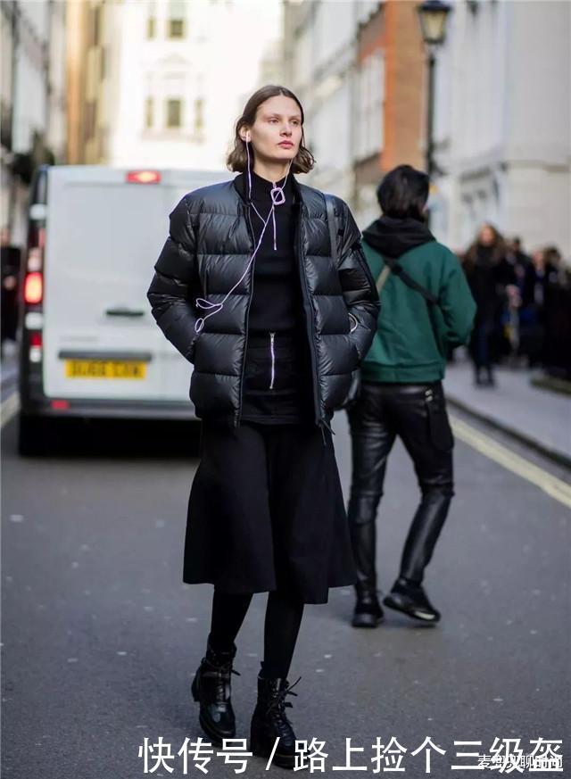 羽绒服|2020入冬的首件羽绒服,就选“茧形的”,这么穿保暖又显瘦,很美