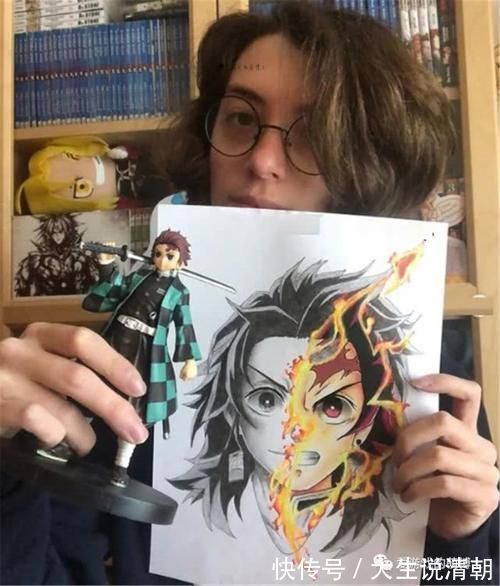 画作|素描与彩稿共存，美术达人打造《鬼灭之刃》主题奇妙画作