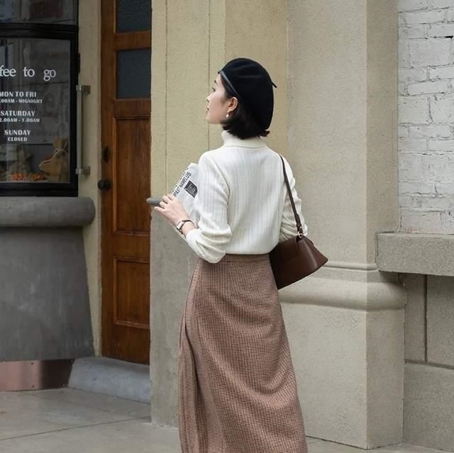 正确 这才是毛衣的正确穿搭,简单优雅又减龄,轻松穿出20岁的感觉