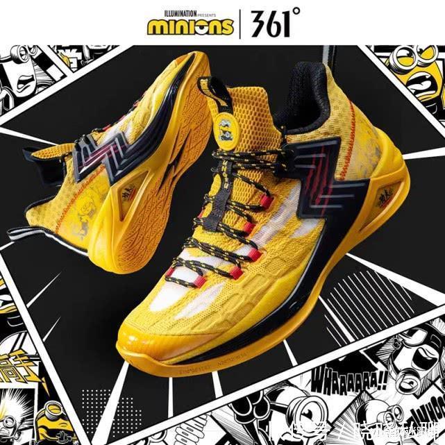 国产新球鞋 Big3×小黄人、匹克闪现樱花配色球鞋、KT5六神联名款